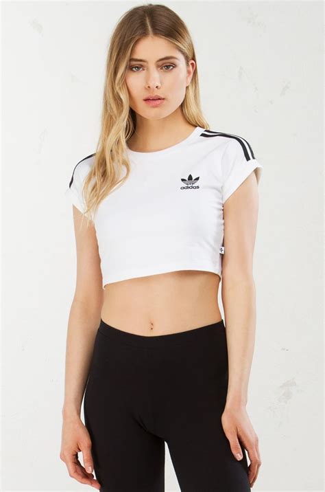 adidas crob topkind|Adidas cropped tops.